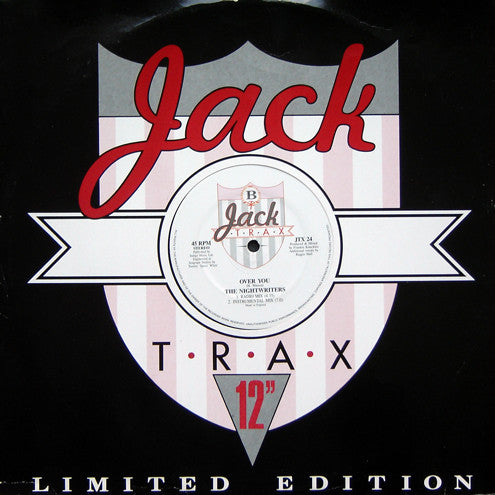 The Night Writers : Over You (12", Ltd)