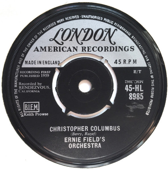 Ernie Field's Orchestra* : In The Mood (7")