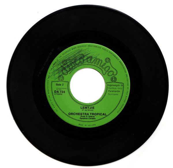 Orchestra Tropical : Sinawé Gorong (7")