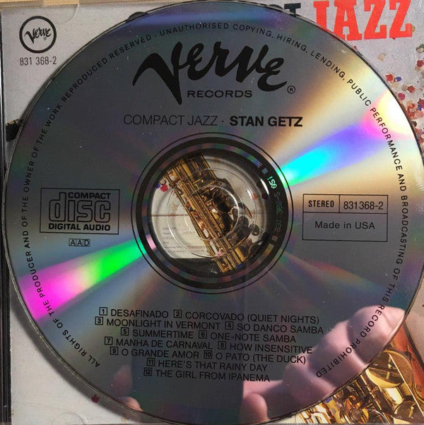 Stan Getz : Stan Getz (CD, Comp, RP)