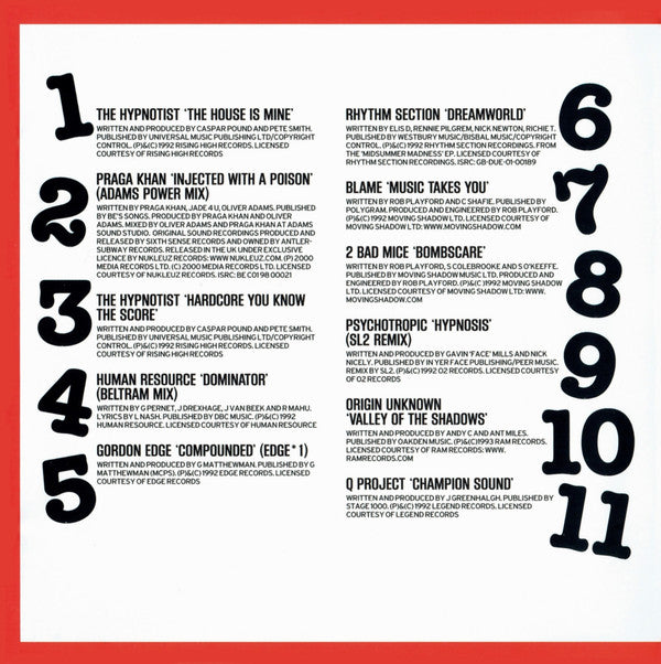 Various : I Love 1992 (Underground Anthems!) (CD, Mixed)