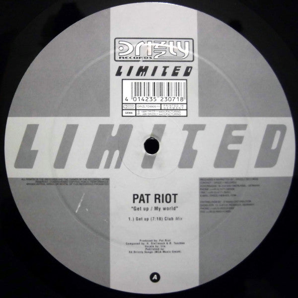 Pat Riot : Get Up / My World (12", Gra)