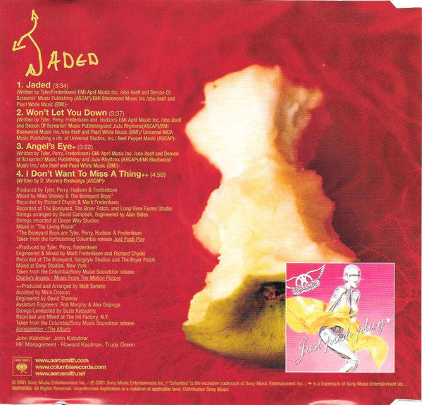Aerosmith : Jaded (CD, Maxi)