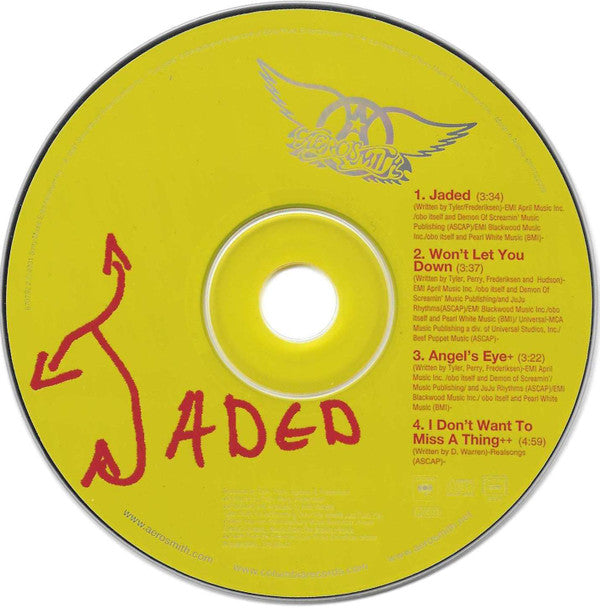 Aerosmith : Jaded (CD, Maxi)