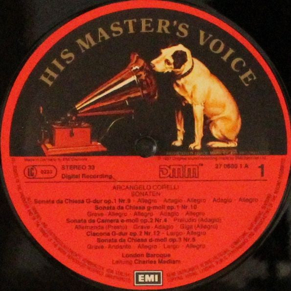 Arcangelo Corelli, London Baroque : Triosonaten • Trio Sonatas • Sonates En Trio (LP, Gat)