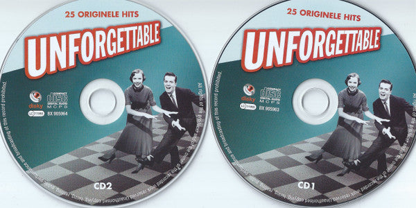 Various : Unforgettable: Het Levensverhaal Van 40 Topartiesten (4xCD, Comp, Boo)