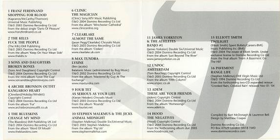 Various : A Declaration Of Independence - The Sound Of Domino (CD, Comp, Promo)