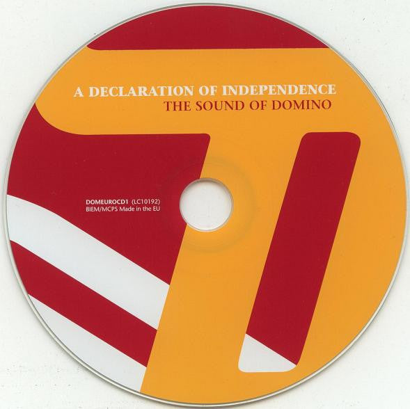 Various : A Declaration Of Independence - The Sound Of Domino (CD, Comp, Promo)