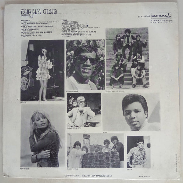 Various : Durium Club Numero 4 (LP, Comp)