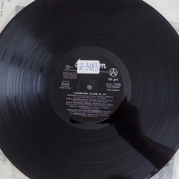 Various : Durium Club Numero 4 (LP, Comp)