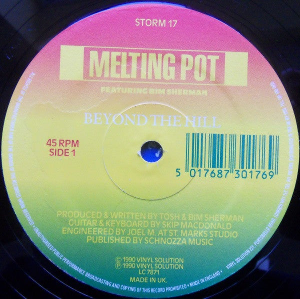 Melting Pot (5) Featuring Bim Sherman : Beyond The Hill (12")