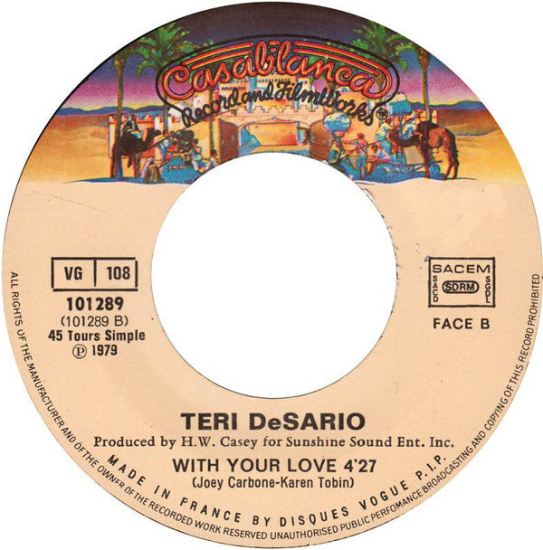 Teri DeSario : Yes, I'm Ready (7", Single)