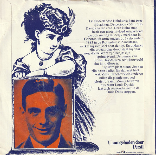 Louis Davids : Wat Een Meisje Weten Moet... (7", EP, Mono, Big)