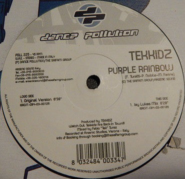 Tekkidz : Purple Rainbow (12")