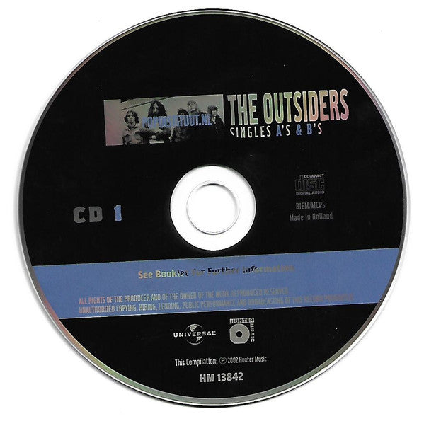 The Outsiders (5) / Wally Tax : Single's A's & B's Inc. Wally Tax Solo Singles & Rarities (2xCD, Comp)