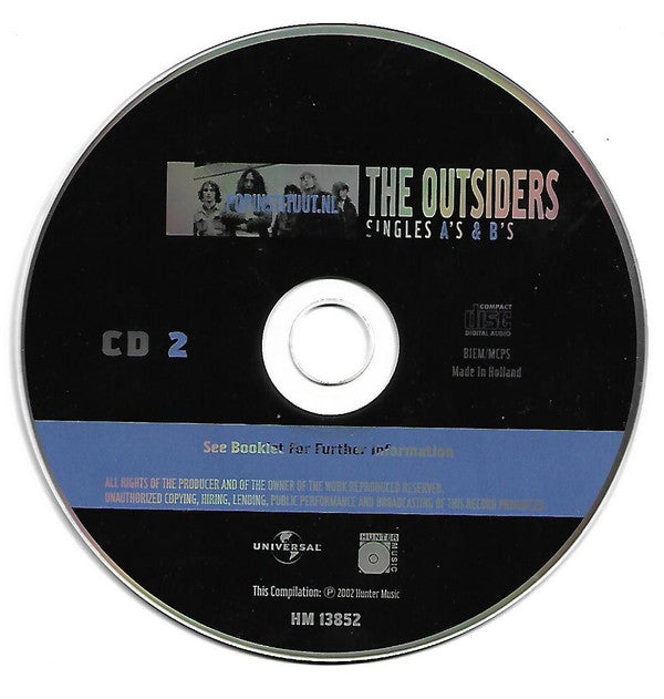The Outsiders (5) / Wally Tax : Single's A's & B's Inc. Wally Tax Solo Singles & Rarities (2xCD, Comp)