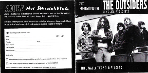 The Outsiders (5) / Wally Tax : Single's A's & B's Inc. Wally Tax Solo Singles & Rarities (2xCD, Comp)