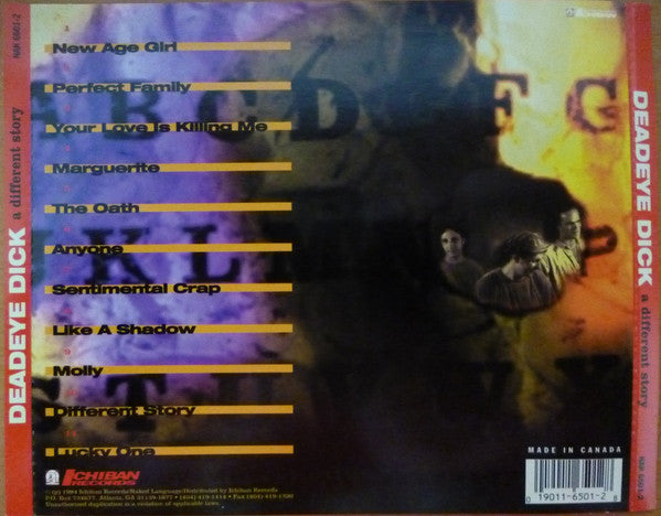 Deadeye Dick : A Different Story (CD, Album)