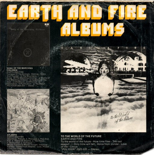 Earth And Fire : What Difference Does It Make (7", Single)