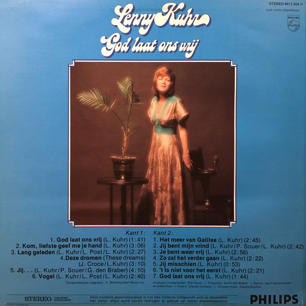 Lenny Kuhr : God Laat Ons Vrij (LP, Album)