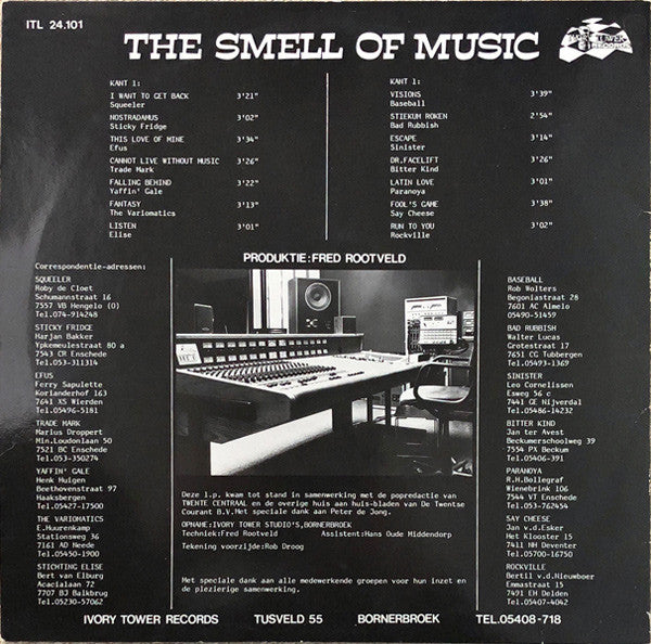 Various : The Smell Of Music (LP, Comp)