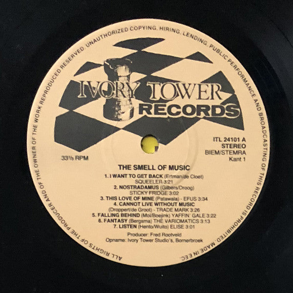 Various : The Smell Of Music (LP, Comp)