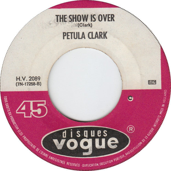 Petula Clark : This Is My Song (7", Single, Red)