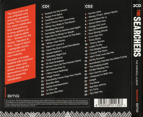 The Searchers : The Farewell Album / The Greatest Hits & More (2xCD, Comp)