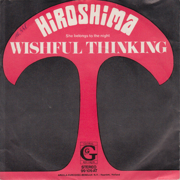 Wishful Thinking : Hiroshima (7", Single)