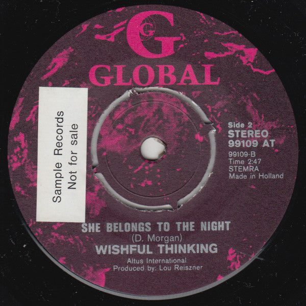 Wishful Thinking : Hiroshima (7", Single)