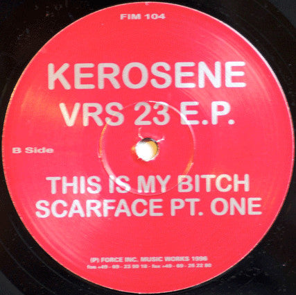 Kerosene : VRS 23 E.P. (12", EP)