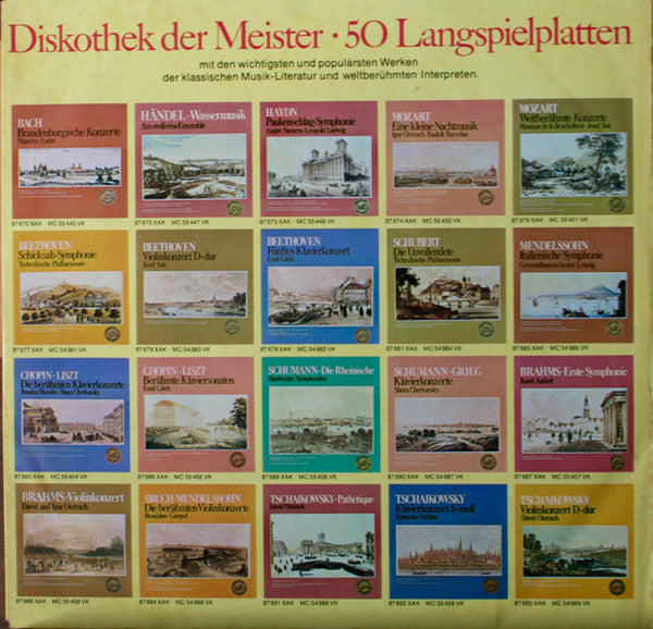 Jörg Demus, Franz Schubert : Famous PIano Works (LP)