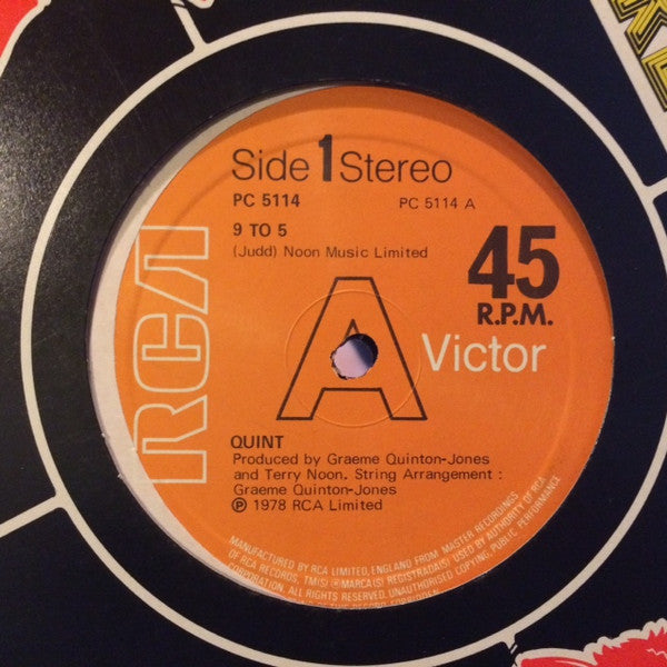 Quint : 9 To 5 / I Called Your Number (12")