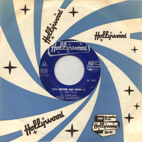 The Timberlanes : You Better Get With It (7")