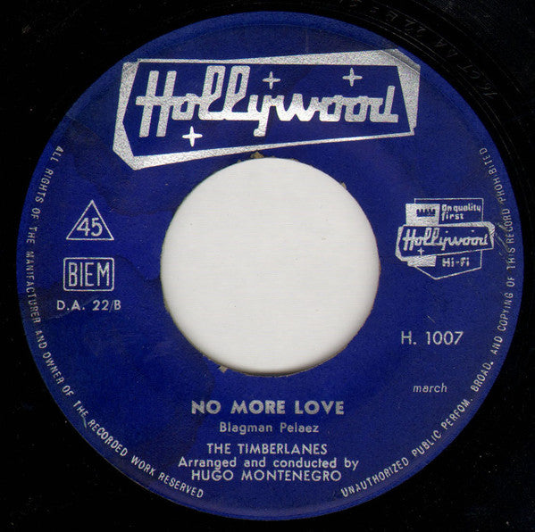 The Timberlanes : You Better Get With It (7")