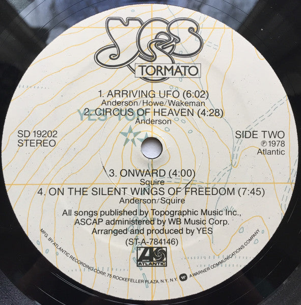 Yes : Tormato (LP, Album, PRC)