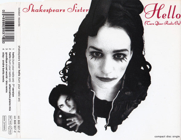 Shakespear's Sister : Hello (Turn Your Radio On) (CD, Single)