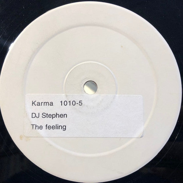 DJ Stephen Presents 2nd Heaven : The Feeling (12", Promo, W/Lbl)