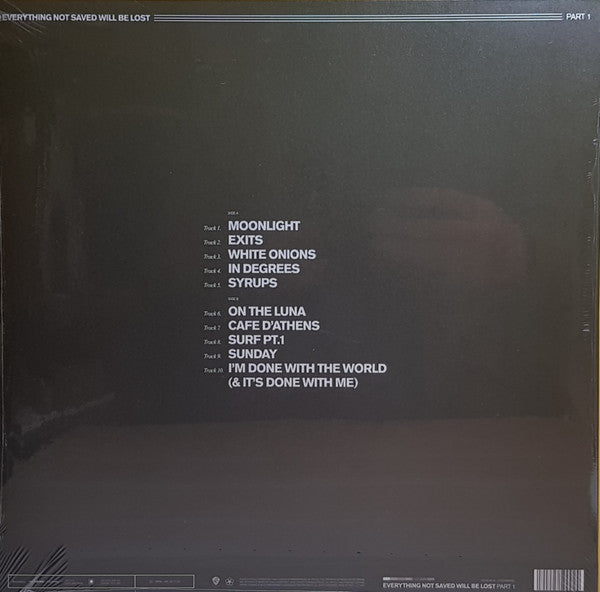 Foals : Everything Not Saved Will Be Lost: Part 1 (LP, Album)