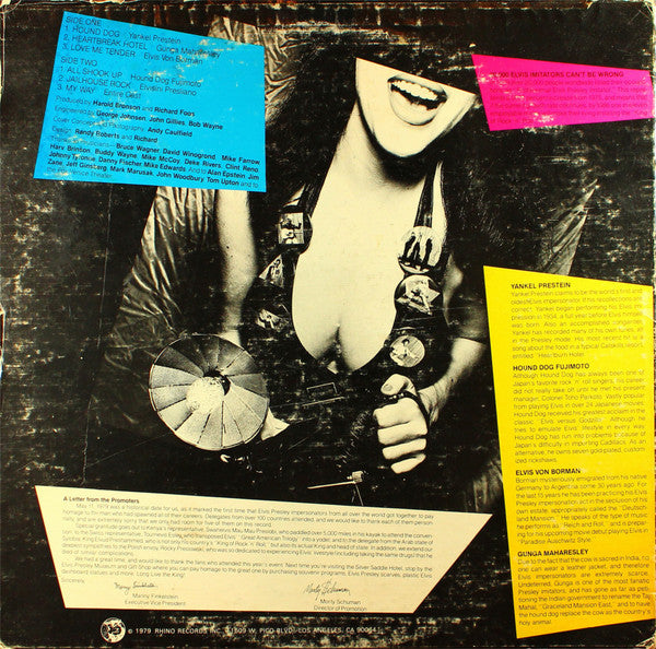 Various : The International Elvis Presley Impersonators Convention (LP, Album)