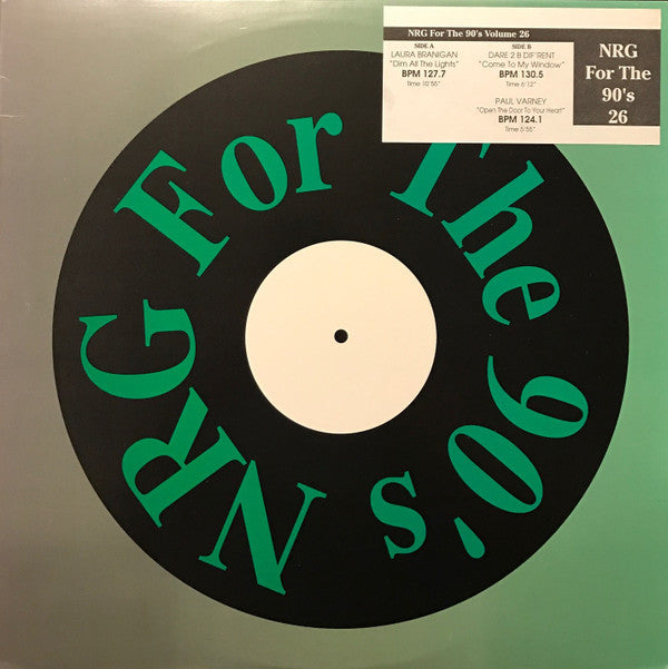 Various : NRG For The 90's Volume 26 (12", Promo, Gre)