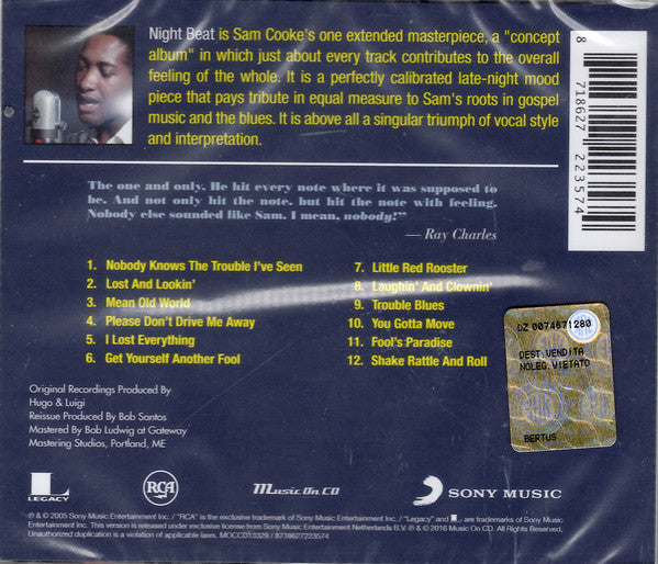 Sam Cooke : Night Beat (CD, Album, RE)