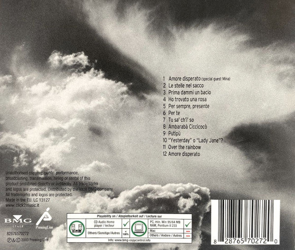 Lucio Dalla : Lucio (CD, Album, Copy Prot.)