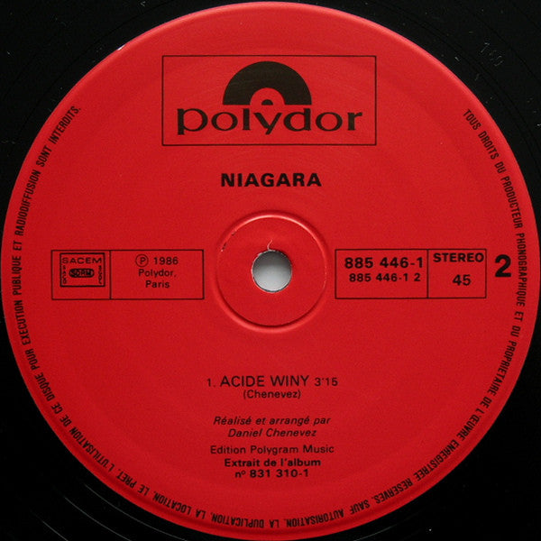 Niagara (2) : Je Dois M'En Aller (12", Maxi)