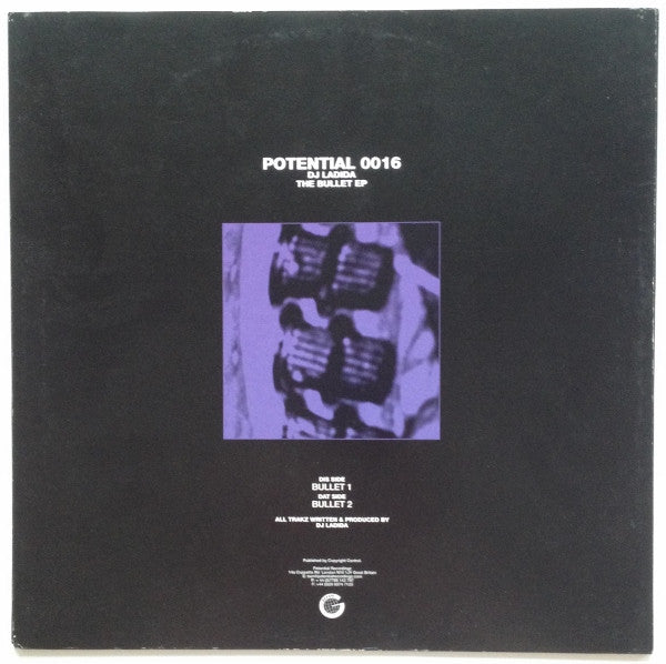 DJ Ladida : The Bullet EP (12", EP)