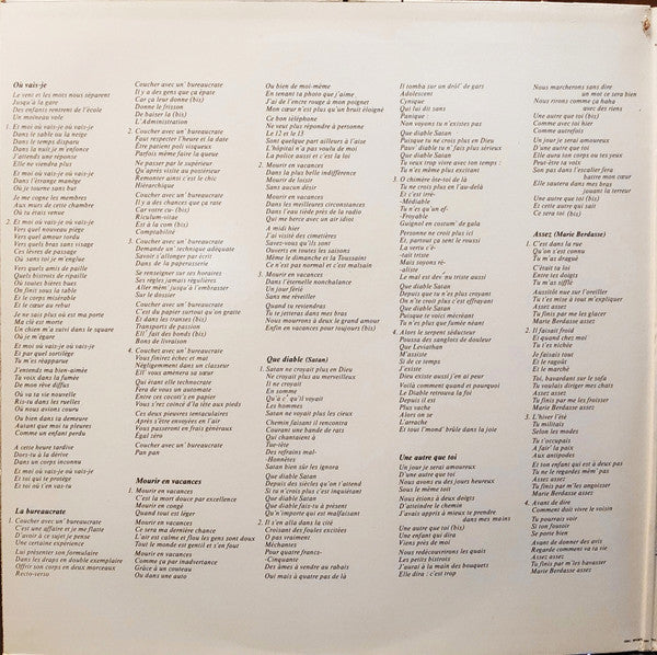 Guy Béart : Les Nouvelles Chansons (LP, Album, Gat)