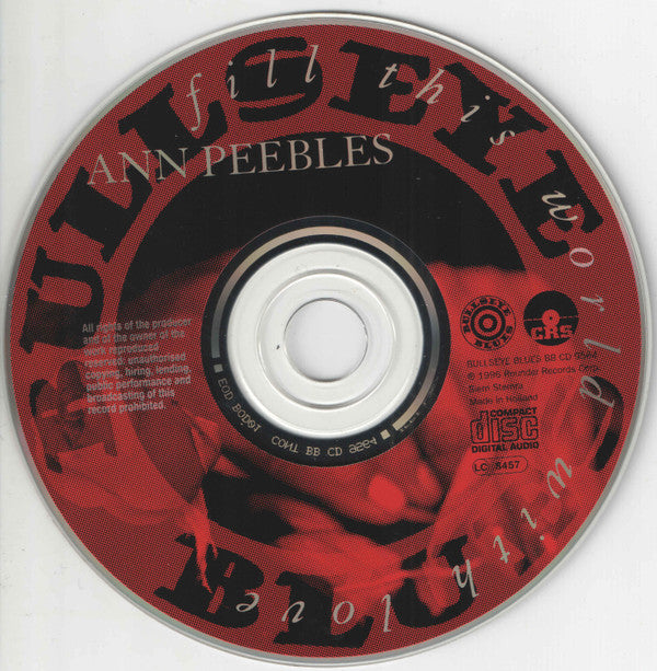 Ann Peebles : Fill This World With Love (CD, Album)