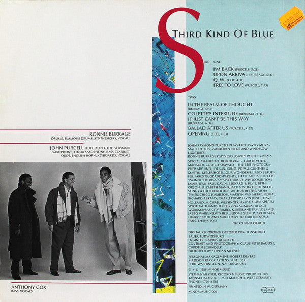 Third Kind Of Blue : Third Kind Of Blue (LP, Album)