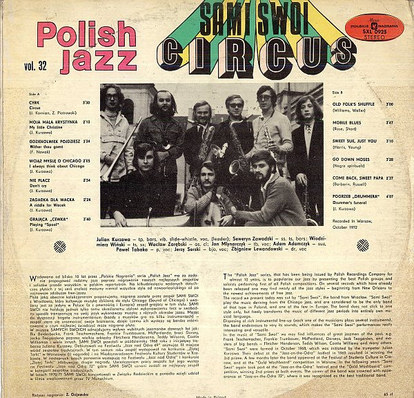 Sami Swoi : Circus (LP, Album)