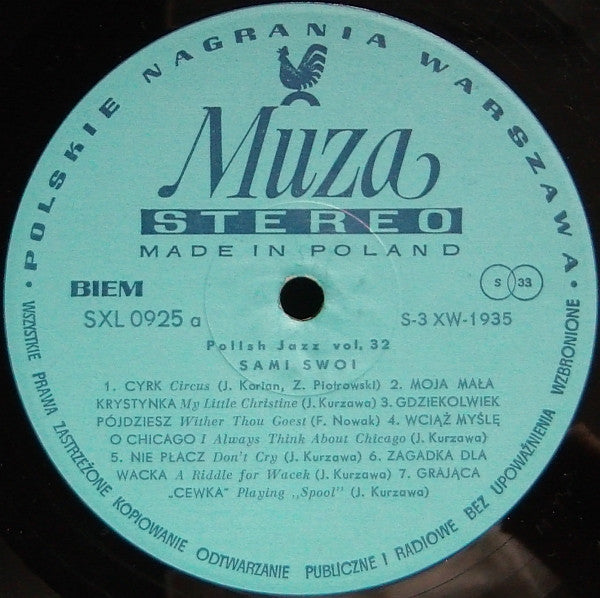 Sami Swoi : Circus (LP, Album)